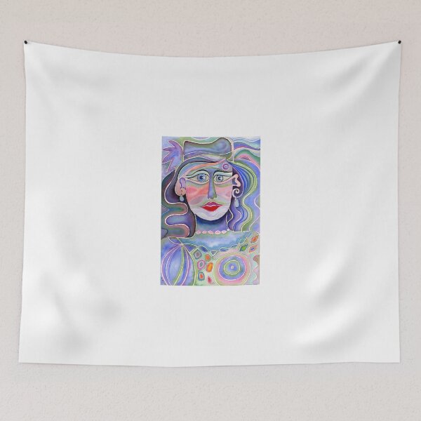 Item preview, Blue lady designed and sold by Karin Zeller.