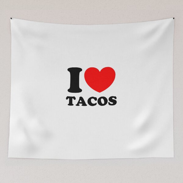 Item preview, "I Heart Tacos" designed and sold by CreativoDesign.