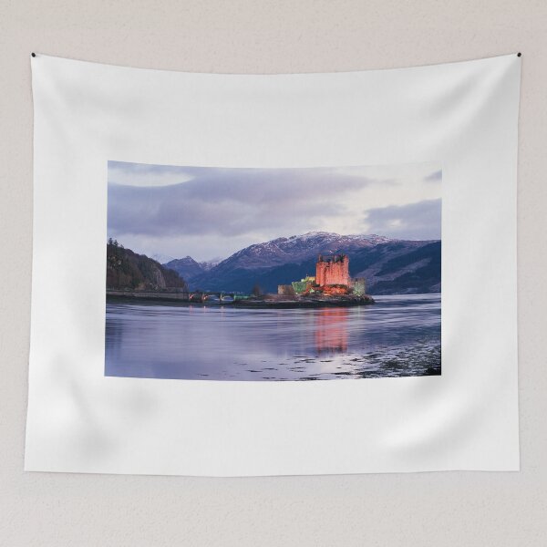 Item preview, Eilean Donan castle in winter designed and sold by Photogold Photo Gifts.