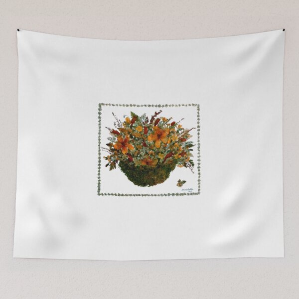 Item preview, Collage with wild flowers designed and sold by Madalena Lobao-Tello.