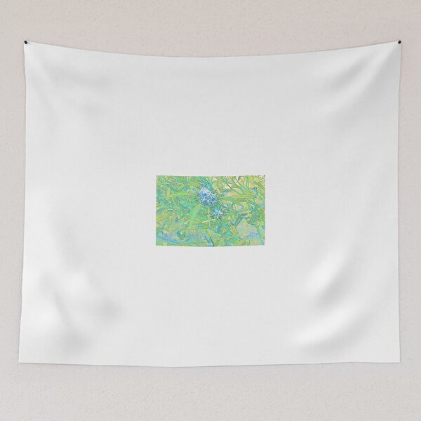 Item preview, Dumbleyung Gum blossoms Blue designed and sold by scallyart.