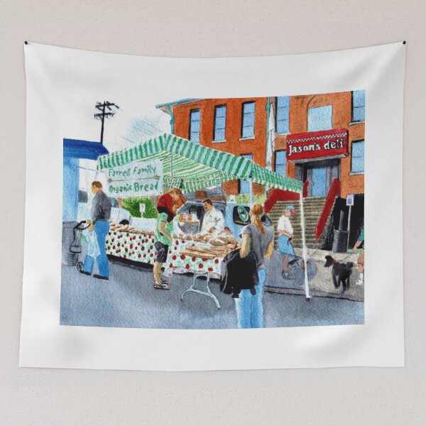 Aperçu de l'œuvre Farmer's Market créée et vendue par yvonnecarter.