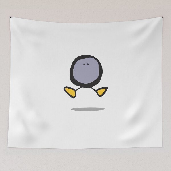Item preview, Purple Blob Leap designed and sold by WoolleyWorld.
