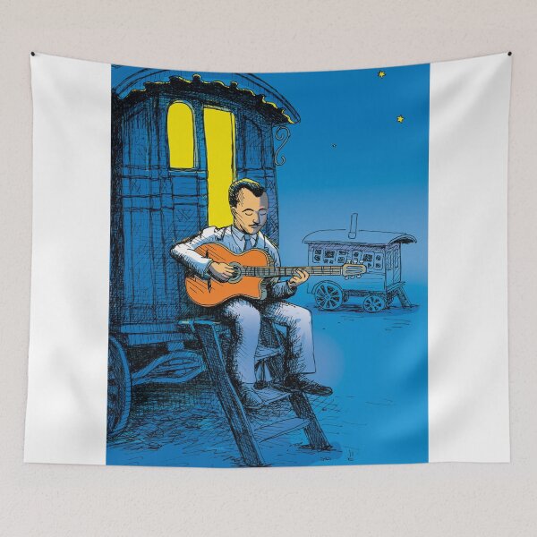 Item preview, Django Reinhardt designed and sold by Joel Tarling.