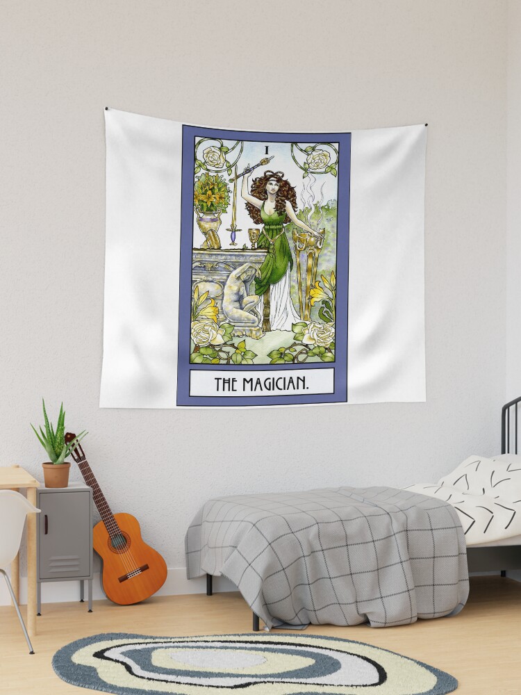 The magician best sale tarot tapestry