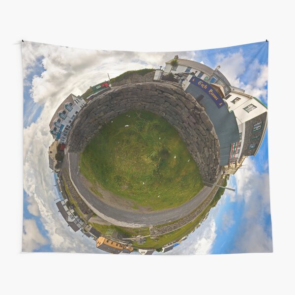Tigh Ruairi - Inisheer Village (Sky out) Tapestry