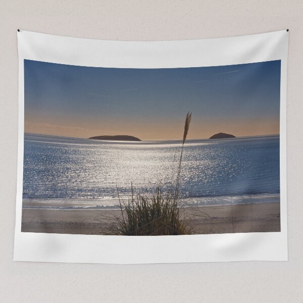 Item preview, Abersoch bay with grasses designed and sold by Turtle  Photography.