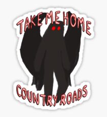 Mothman, Country Roads Sticker
