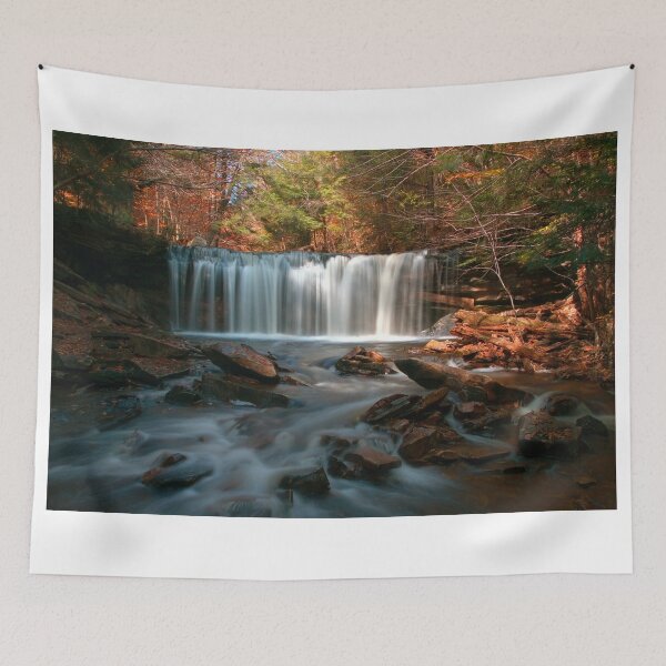 Item preview, October Morning at Oneida Falls designed and sold by Gene Walls.