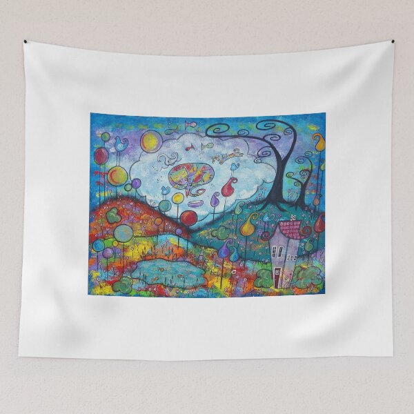 Item preview, Kitty Dreams-acrylic designed and sold by Juli Cady Ryan.