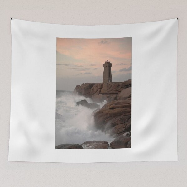 Item preview, Lighthouse at St Guirec Brittany France designed and sold by Anthony Collins.