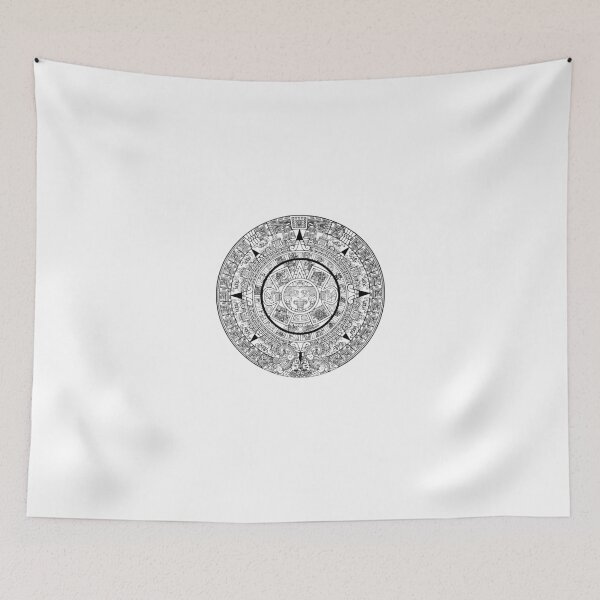 Item preview, Aztec Calendar by Chillee Wilson designed and sold by ChilleeWilson.