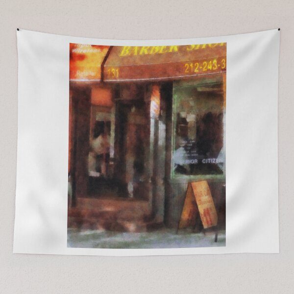 Item preview, West Village Barber Shop designed and sold by Susan Savad.