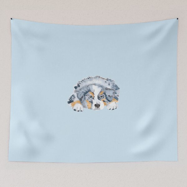 Item preview, Australian Shepherd Blue Merle Puppy designed and sold by Barbara Applegate.
