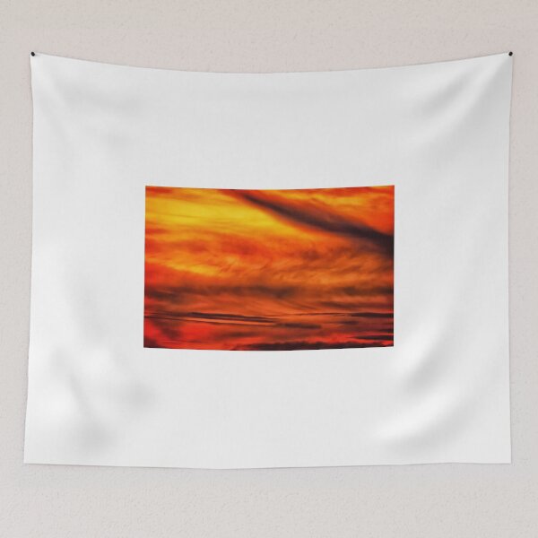 Item preview, Abstract stirred sunset designed and sold by Owed To Nature.