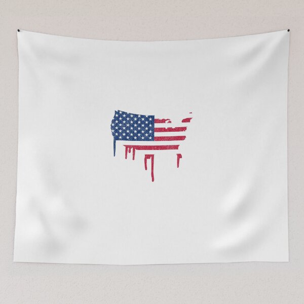 Item preview, U.S.A. Paint Drip designed and sold by CreativoDesign.