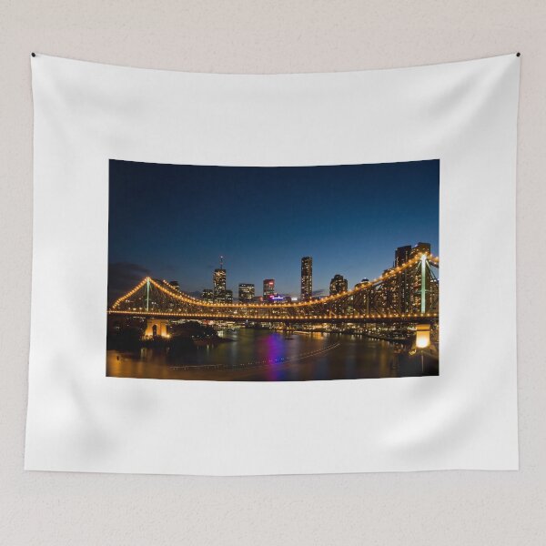Item preview, Brisbane Skyline at Dusk designed and sold by John Quixley.