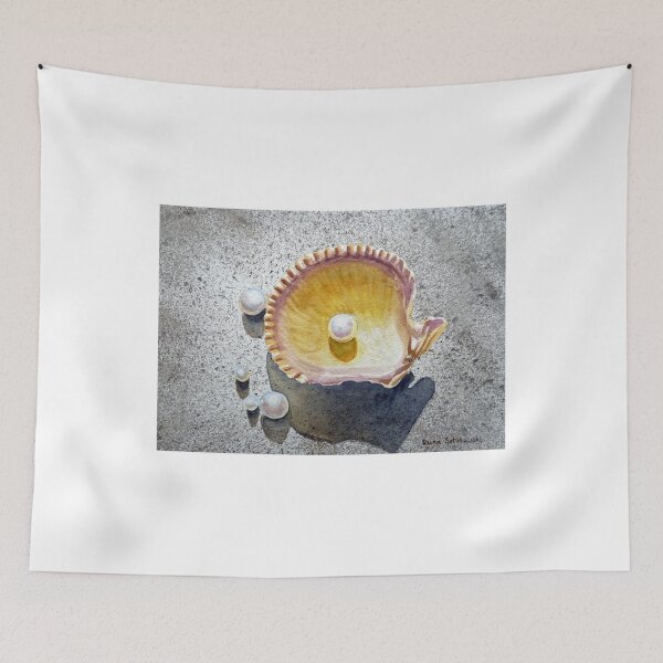 Item preview, Sea Shell and Pearls designed and sold by Irina Sztukowski.