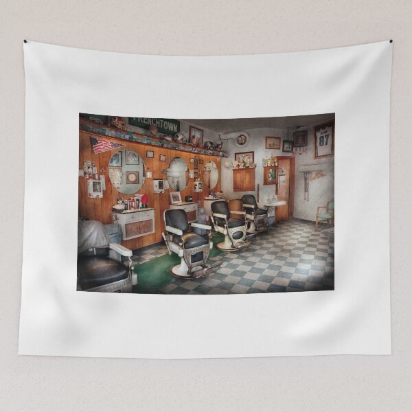 Item preview, Barber - Frenchtown Barbers  designed and sold by Mike Savad Photography.
