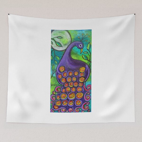 Item preview, Purple Peacock designed and sold by Juli Cady Ryan.