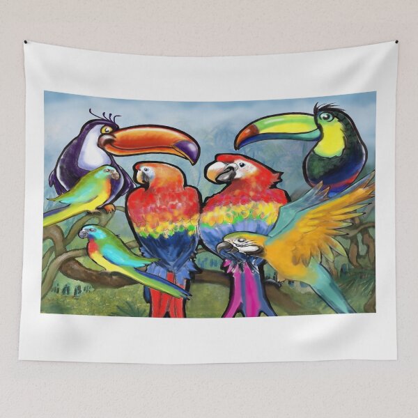 Item preview, Tropical Birds designed and sold by Kevin Middleton.
