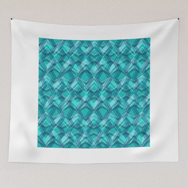 Item preview, Line Blue Pattern  designed and sold by elangkarosingo.