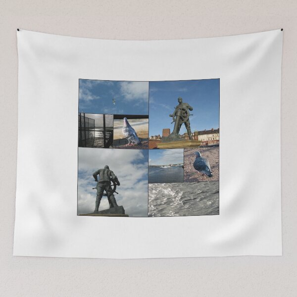 Item preview, Ahoy there! Riverside Collage designed and sold by Kathryn Jones.