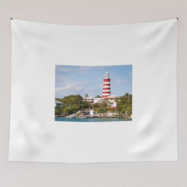 Item preview, Harbor View of Hopetown Lighthouse, Elbow Cay, Bahamas designed and sold by Robert Kelch, M.D..