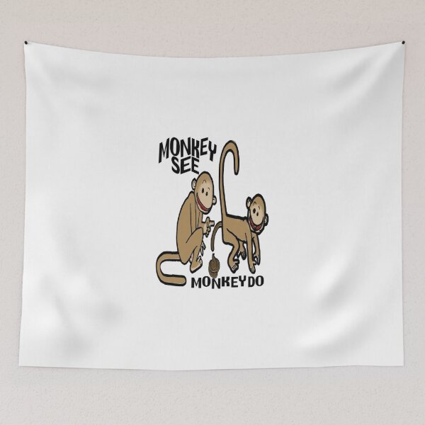 Item preview, Monkey See Monkey Do designed and sold by sensameleon.