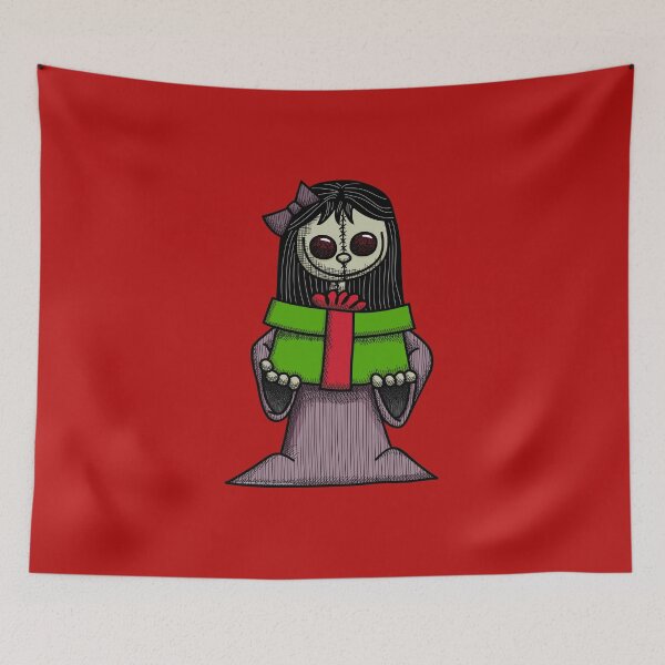 Item preview, Creepy Girl with Package designed and sold by Wislander.