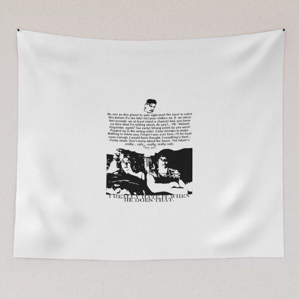 Item preview, Sleep well (even though the future is in danger...) designed and sold by sybilthorn.