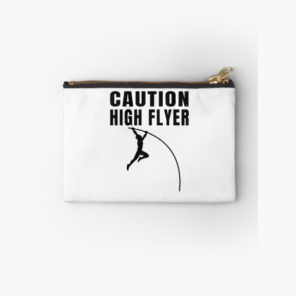 Item preview, Pole Vault Caution High Flyer Athlete Gift designed and sold by oberdoofus.