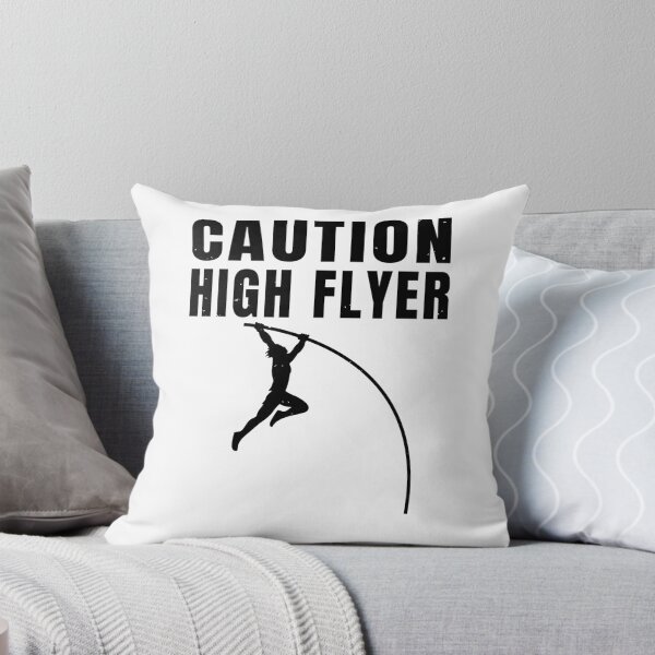 Item preview, Pole Vault Caution High Flyer Athlete Gift designed and sold by oberdoofus.