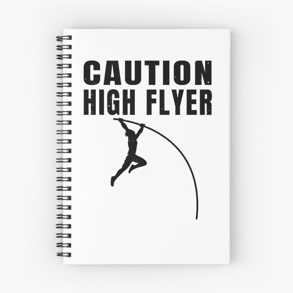 Item preview, Pole Vault Caution High Flyer Athlete Gift designed and sold by oberdoofus.