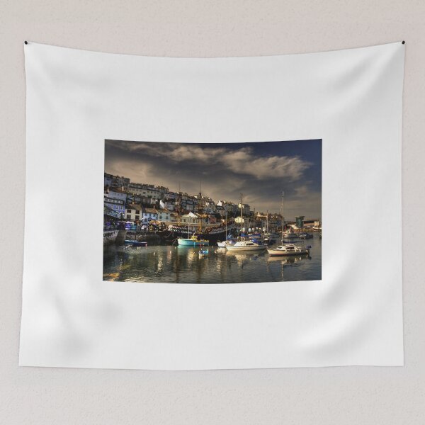 Item preview, The Harbour at Brixham designed and sold by hawkie.