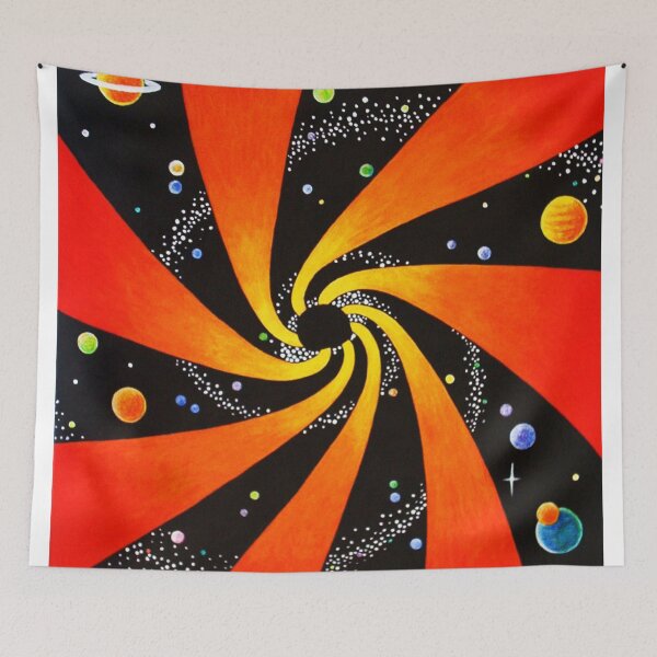 Item preview, HYPNOTIC SPIRAL GALAXY designed and sold by ward-art-studio.