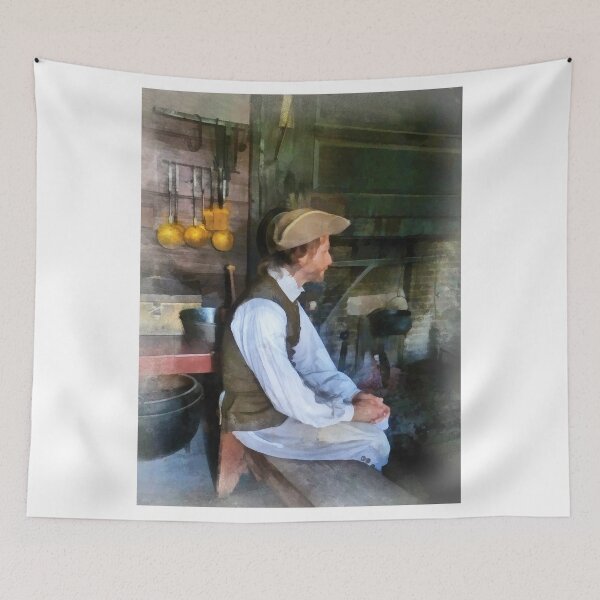 Item preview, Colonial Man in Kitchen designed and sold by Susan Savad.