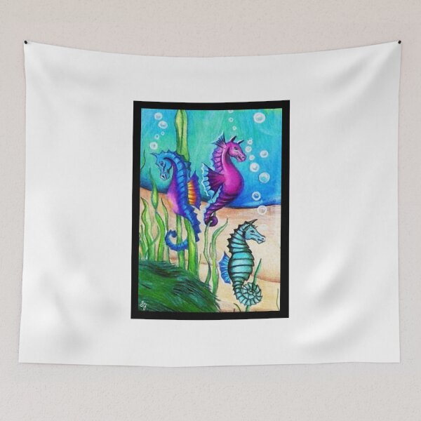 Item preview, The Fantasy Sea Horses designed and sold by EverIris.