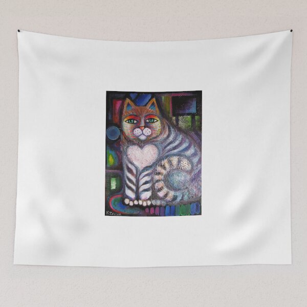 Item preview, New Rainbow cat after a make over designed and sold by Karin Zeller.