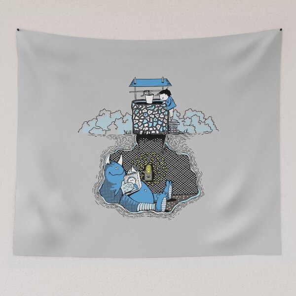 Item preview, Nightlights and Oven Mitts | Cute Monster Illustration designed and sold by BootsBoots.