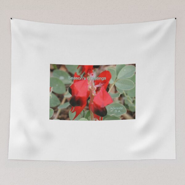 Item preview, Sturt Desert Pea,Season's Greetings from Adelaide,S.A. designed and sold by elphonline.