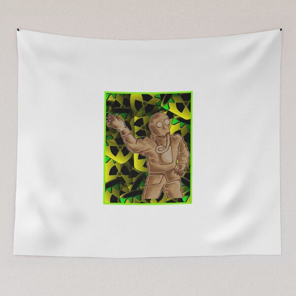 Item preview, Gas Mask Guy by Chillee Wilson designed and sold by ChilleeWilson.