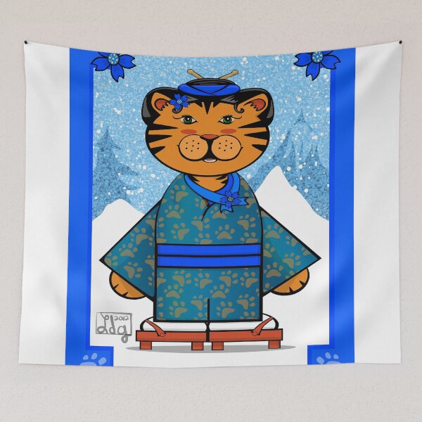Item preview, Winter Tiger designed and sold by elledeegee.