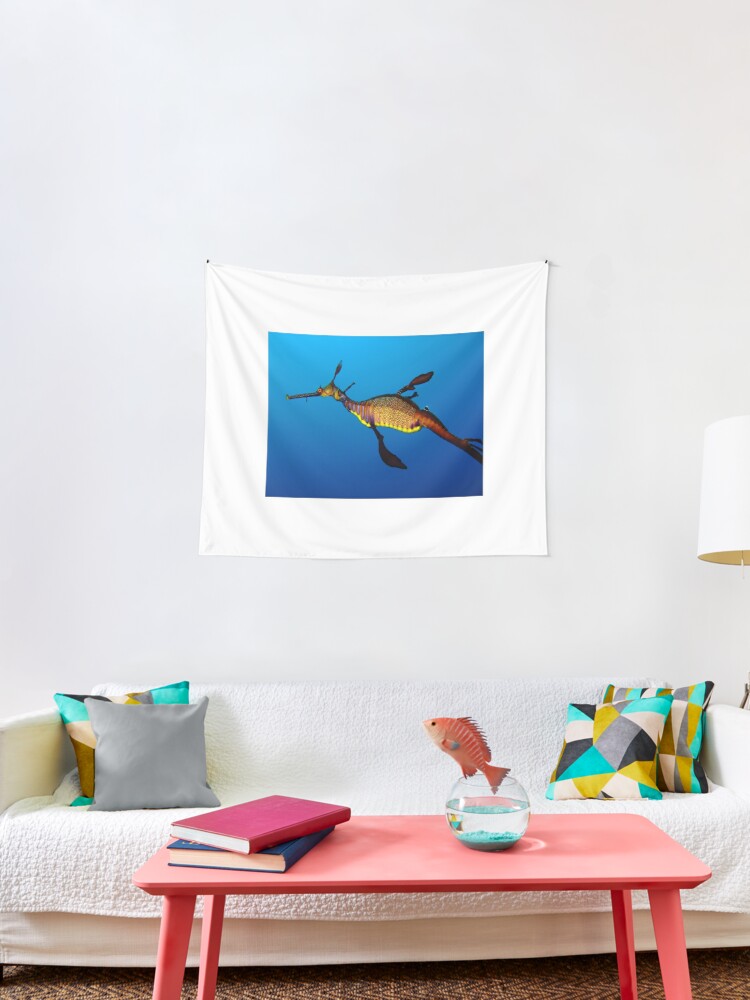 Weedy Seadragon Phyllopteryx Taeniolatus Tapestry By