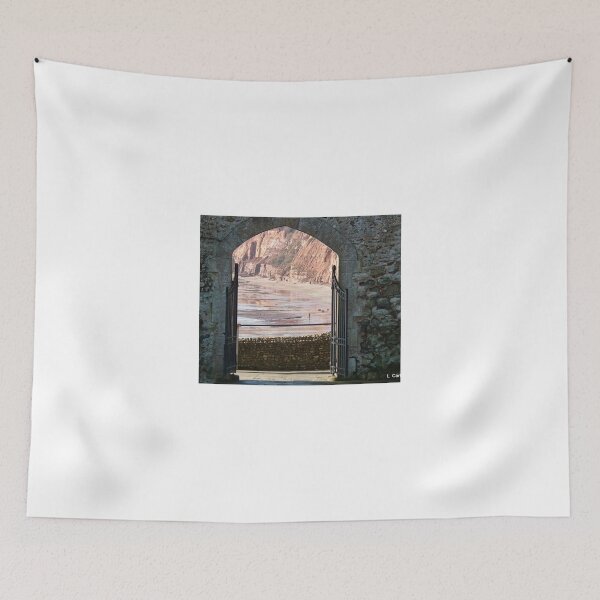Item preview, View From Garden Cafe Area In Sidmouth designed and sold by lynn carter.
