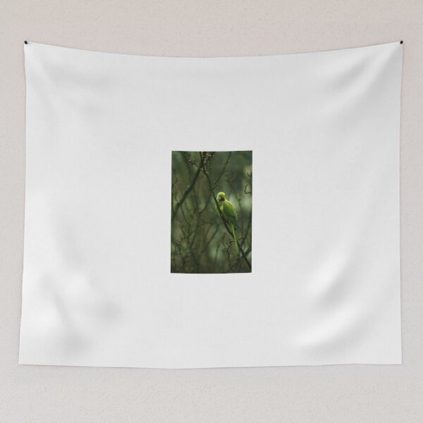 Item preview, Green Ringnecked Parakeet designed and sold by steppeland.