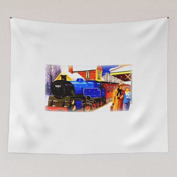 Item preview, Winter Steam Train Nostalgia designed and sold by angel1.