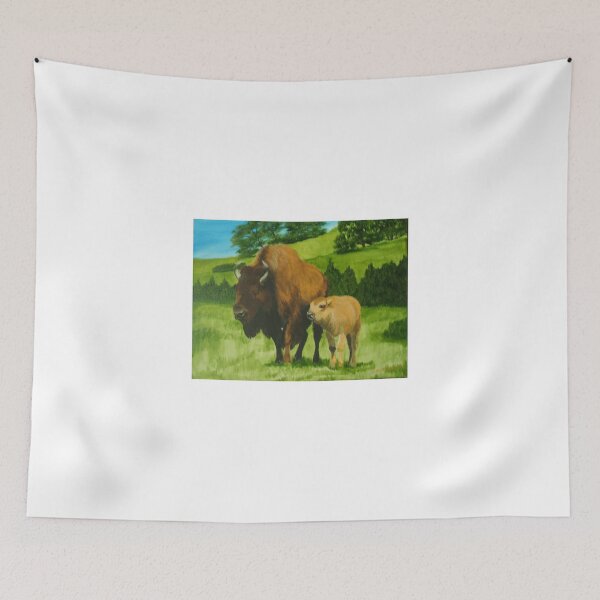 Item preview, Buffalo Mom and Baby designed and sold by BrandyHouse.