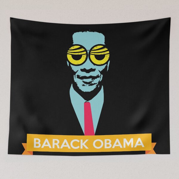 Aperçu de l'œuvre Pop Art Obama créée et vendue par depresident.