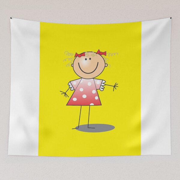 Item preview, Girl with Ribbons by Chillee Wilson designed and sold by ChilleeWilson.